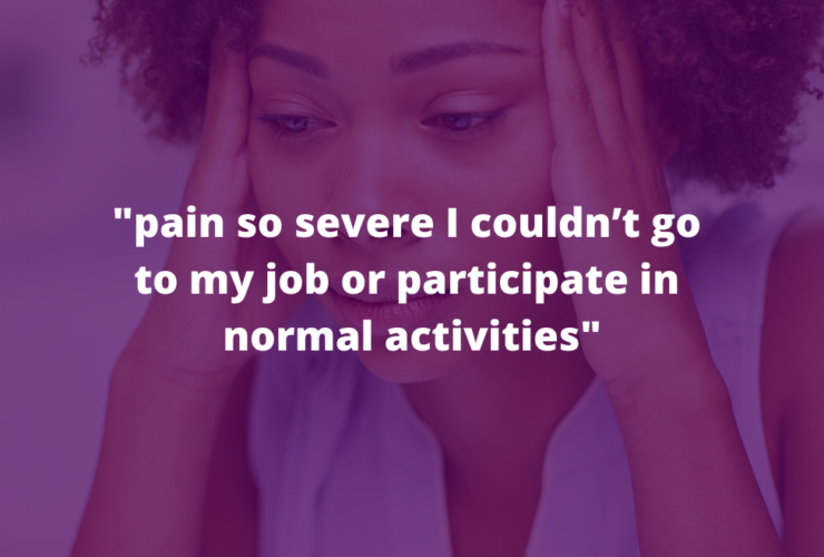 severe pain iud couldn't go to work job normal activities side effects doctors denied