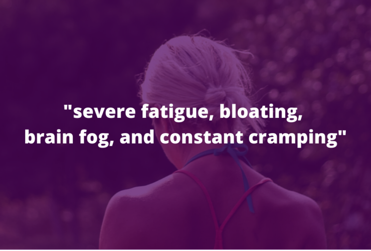 bloating iud expelled fatigue brain fog cramping