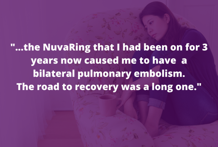 NuvaRing, pulmonary embolism, blood clots