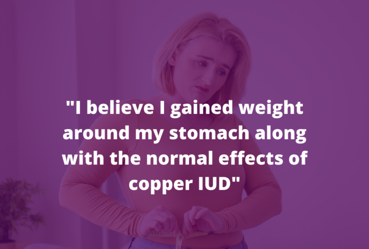 Copper IUD, ParaGard, Restless Leg Syndrome, Weight Gain