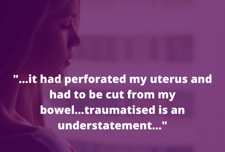 Mirena IUD, trauma, perforated uterus