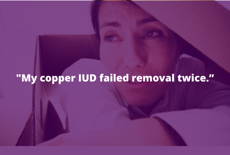 Copper IUD, Removal Failed, Wait list for Surgery